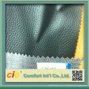 Cuero sintético del PVC para el sofá para el asiento de coche